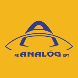 analog logo yellow