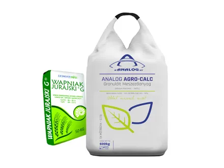 talajjavító műtrágyák - meszező anyagok